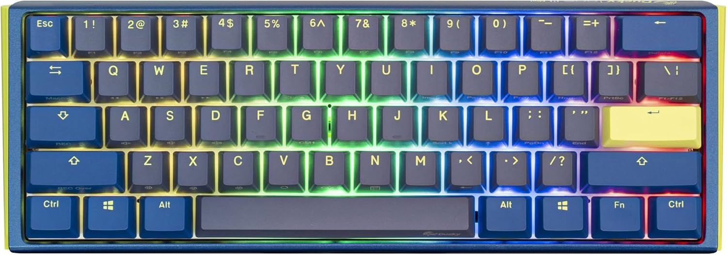 Ducky One 3 Mini RGB Gaming Mechanical Keyboard – Cherry MX Brown Switch - Improved PCB design, V2 s