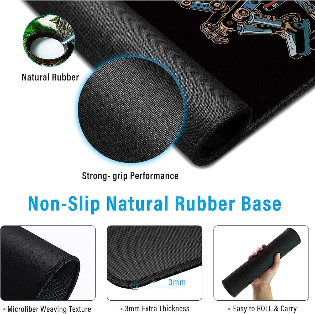 Anpollo Reboot Gaming Mouse Pad 30 × 70 cm
