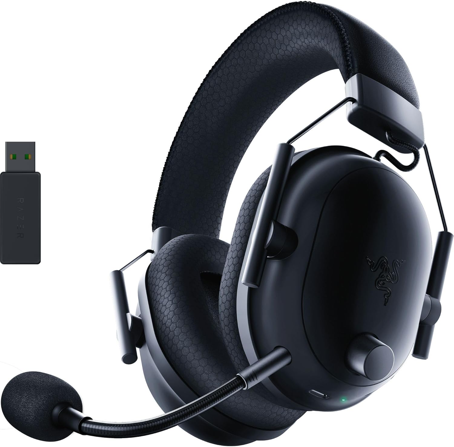 Razer BlackShark V2 Pro Wireless Gaming Headset 2023 Edition: 50MM Titanium Drivers - HyperClear Sup