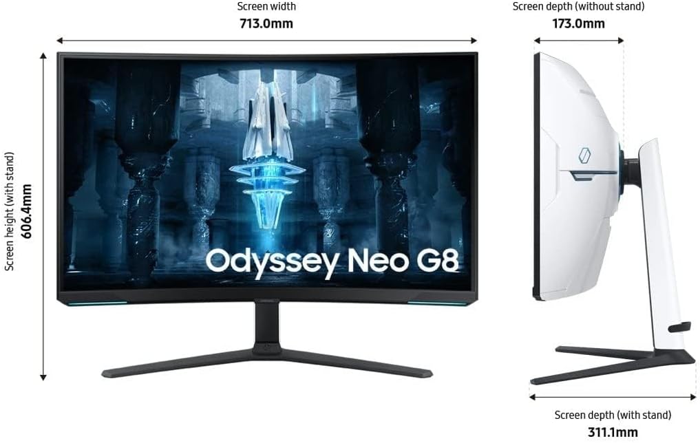 Samsung 32-Inch 4K Neo QLED Odyssey Monitor