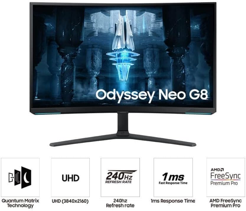 Samsung 32-Inch 4K Neo QLED Odyssey Monitor