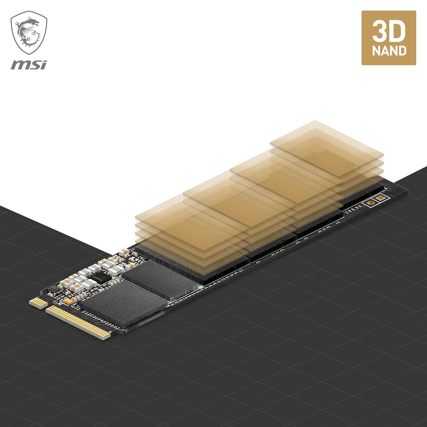 MSI SPATIUM M461 PCIe 4TB NVMe SSD