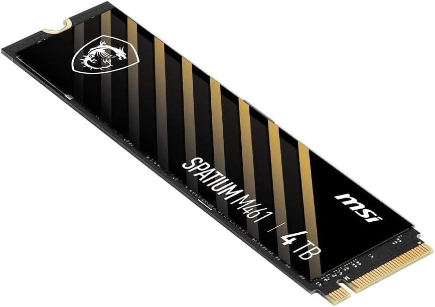 MSI SPATIUM M461 PCIe 4TB NVMe SSD