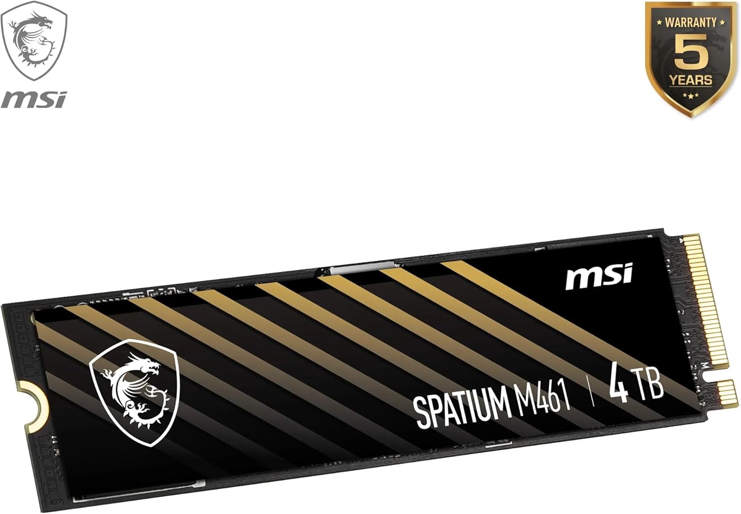 MSI SPATIUM M461 PCIe 4TB NVMe SSD
