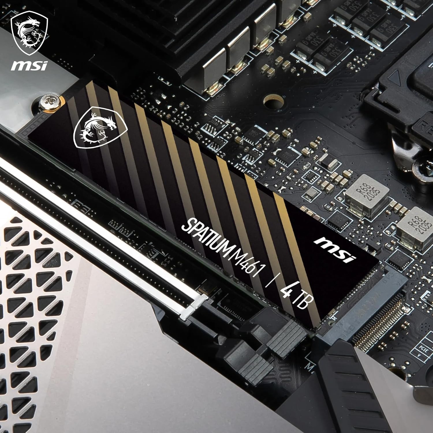 MSI SPATIUM M461 PCIe 4TB NVMe SSD