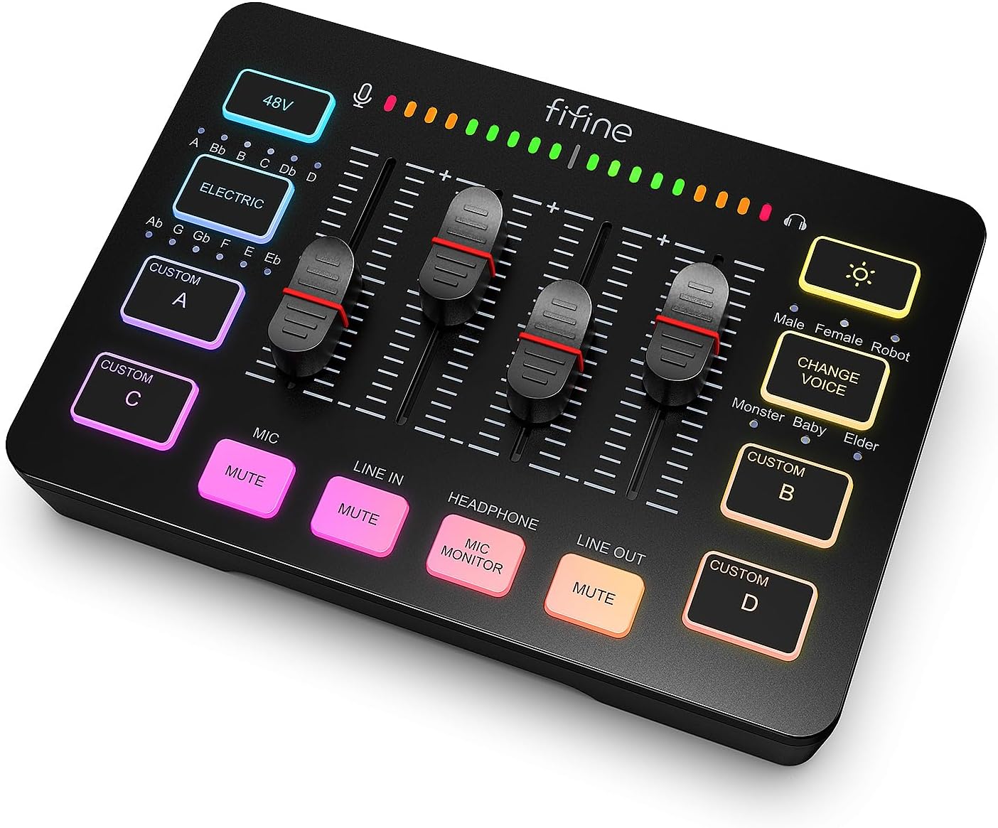 FIFINE SC3 Streaming Audio Mixer