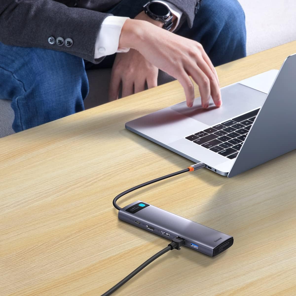 Baseus 12-in-1 USB-C Hub with 100W Power