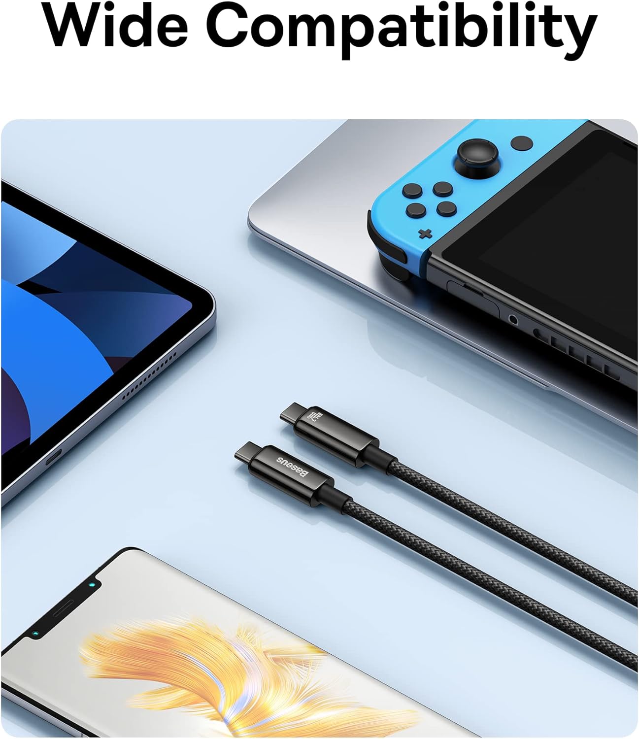 Baseus 240W USB-C Fast Charging Cable