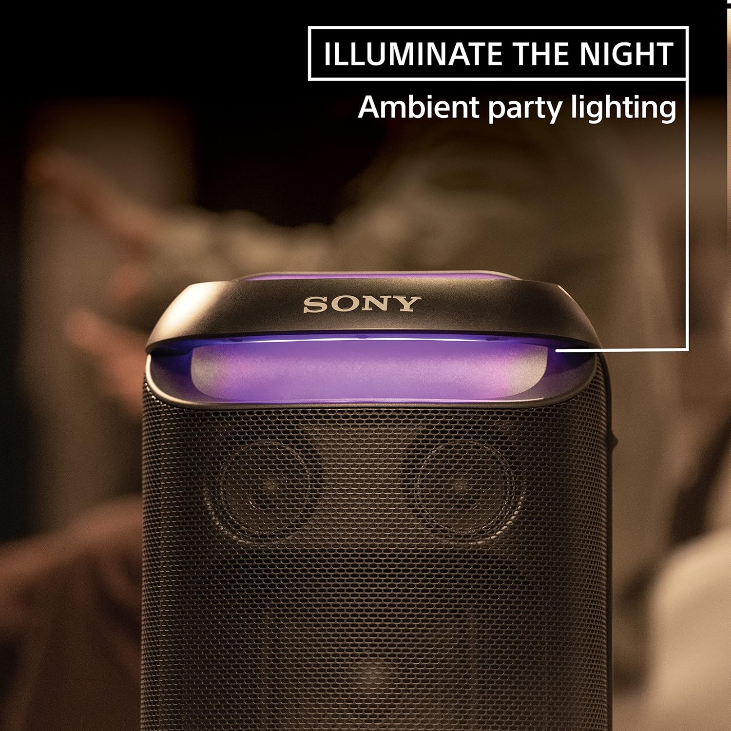 Sony SRS-XV800 X-Series Wireless Portable Bluetooth Karaoke Party Speaker IPX4 Splash-Resistant with