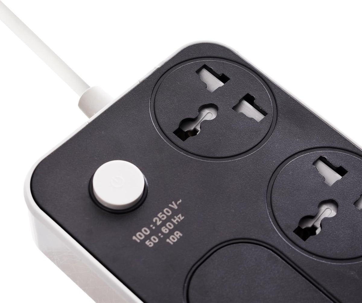 G-Power WS344 3-Outlet Power Strip Surge Protector