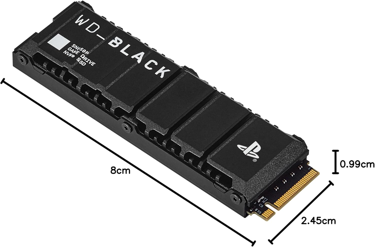 WD Black SN850P NVMe SSD 4TB for PS5