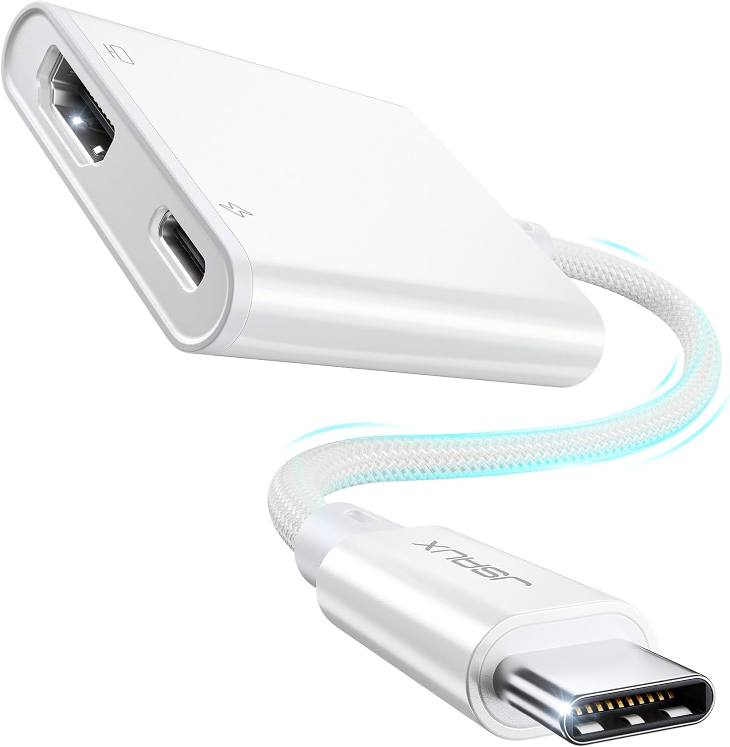 JSAUX USB C to HDMI 4K PD Charger Adapter