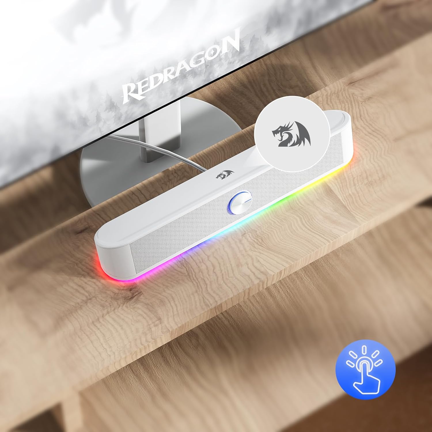 Redragon GS560 RGB Desktop Soundbar