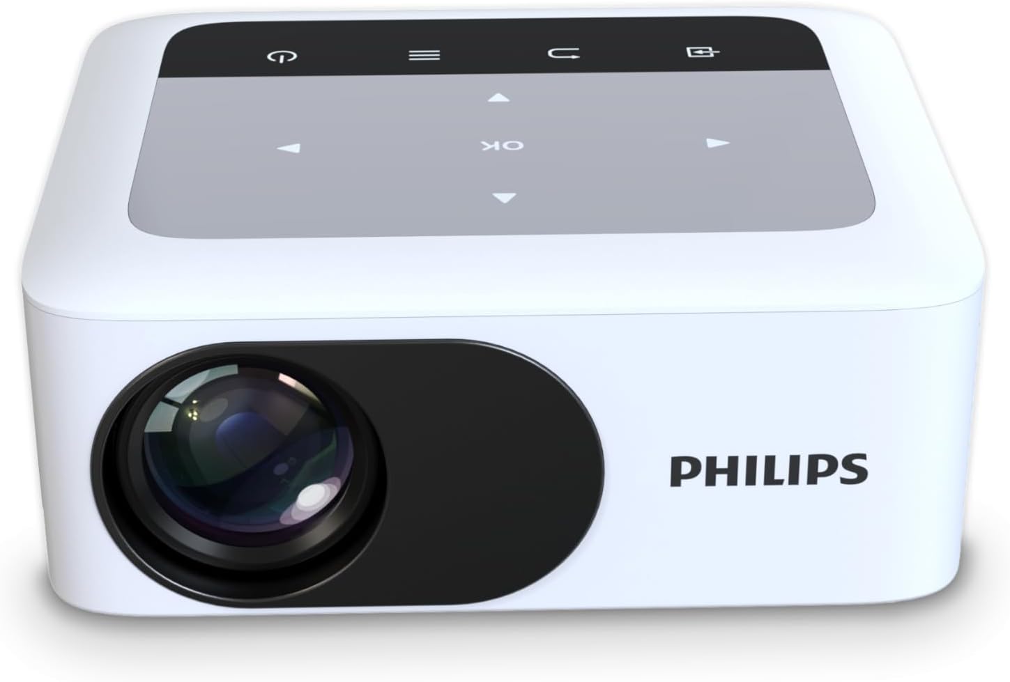 Philips NeoPix 111, True HD 720p Mini Projector with Built-in Dual Band Wi-Fi Screen Duplication