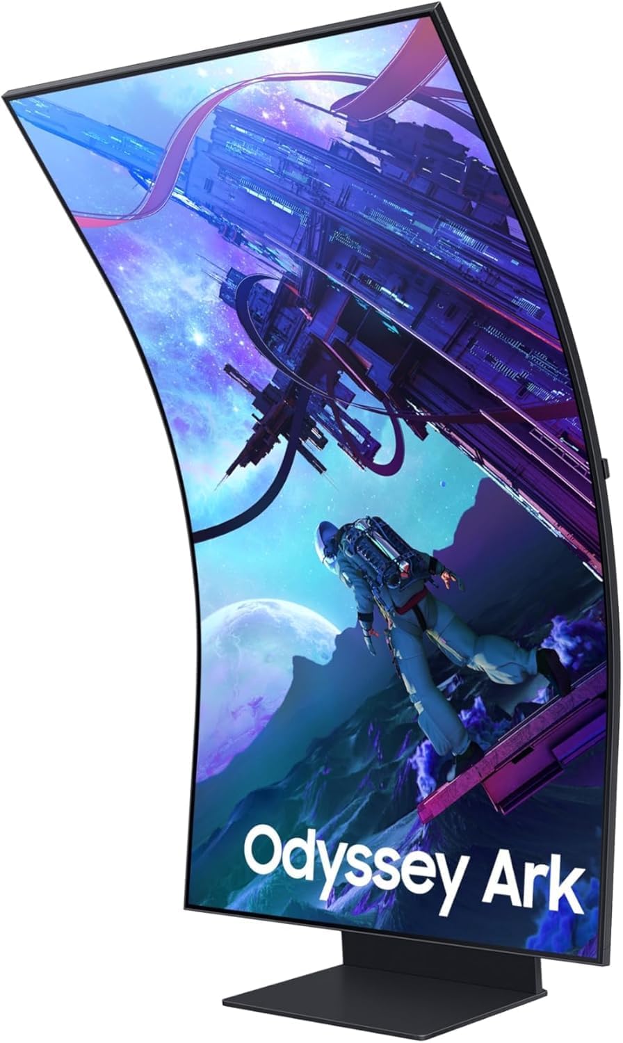 Samsung Odyssey Ark Curved Gaming Monitor 55 Inch VA 4K 165Hz 1ms Black