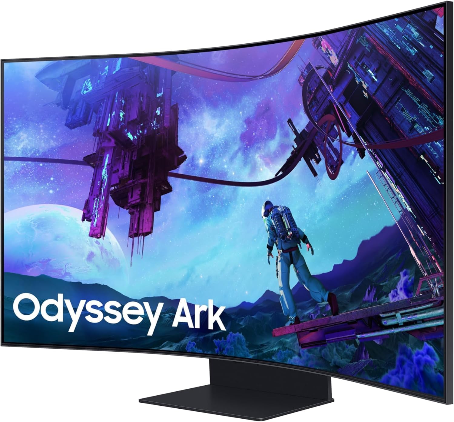 Samsung Odyssey Ark Curved Gaming Monitor 55 Inch VA 4K 165Hz 1ms Black