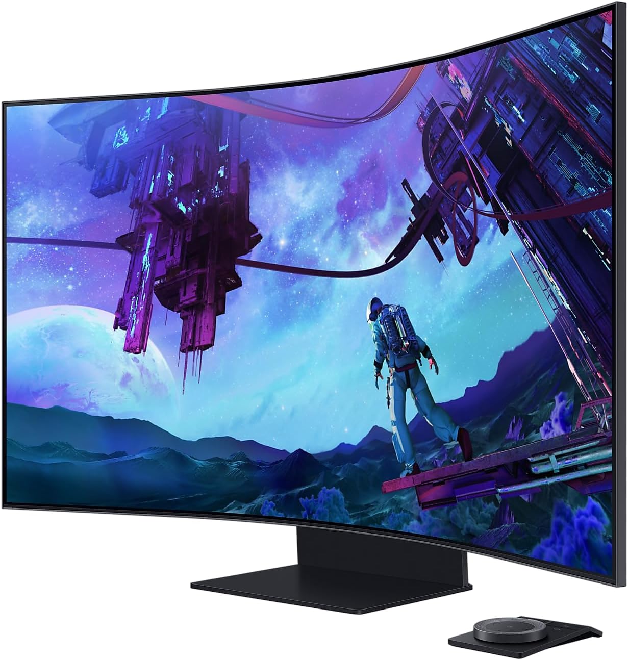 Samsung Odyssey Ark Curved Gaming Monitor 55 Inch VA 4K 165Hz 1ms Black