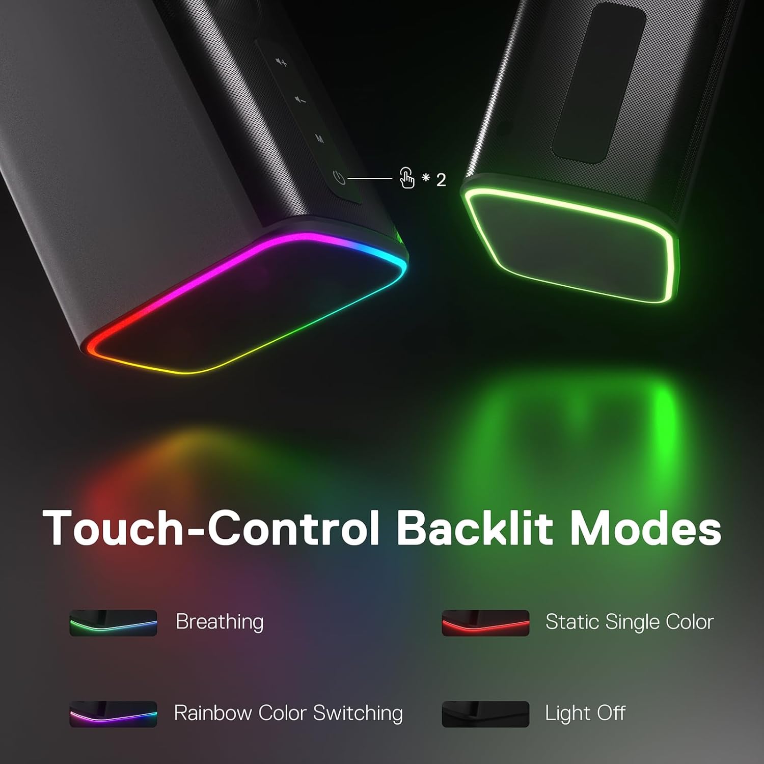 Redragon GS814 RGB Bluetooth Speakers