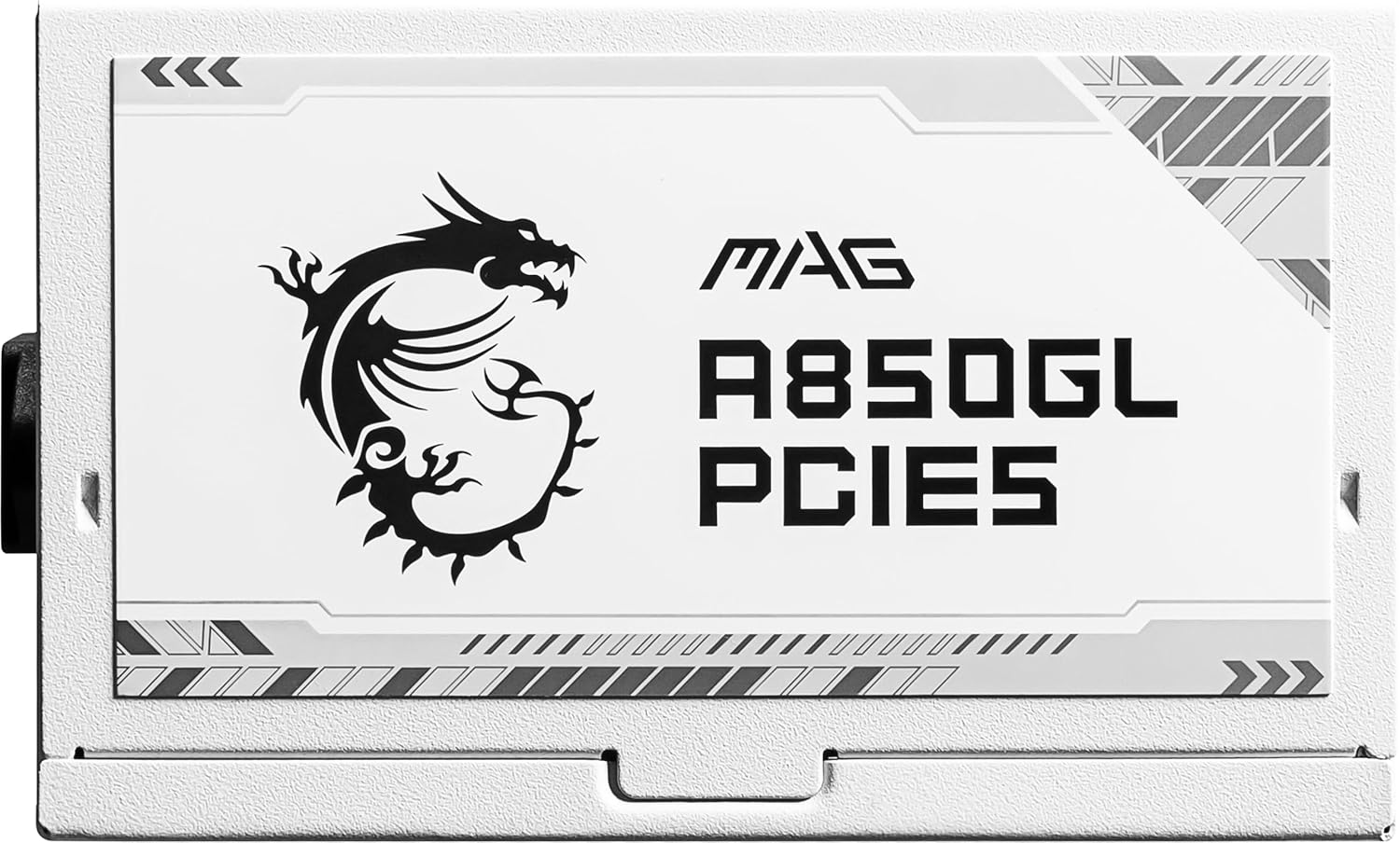 MSI 850W ATX Fully Modular Power Supply - MAG A850GL PCIE5 White - (Active PFC/80 PLUS Gold)