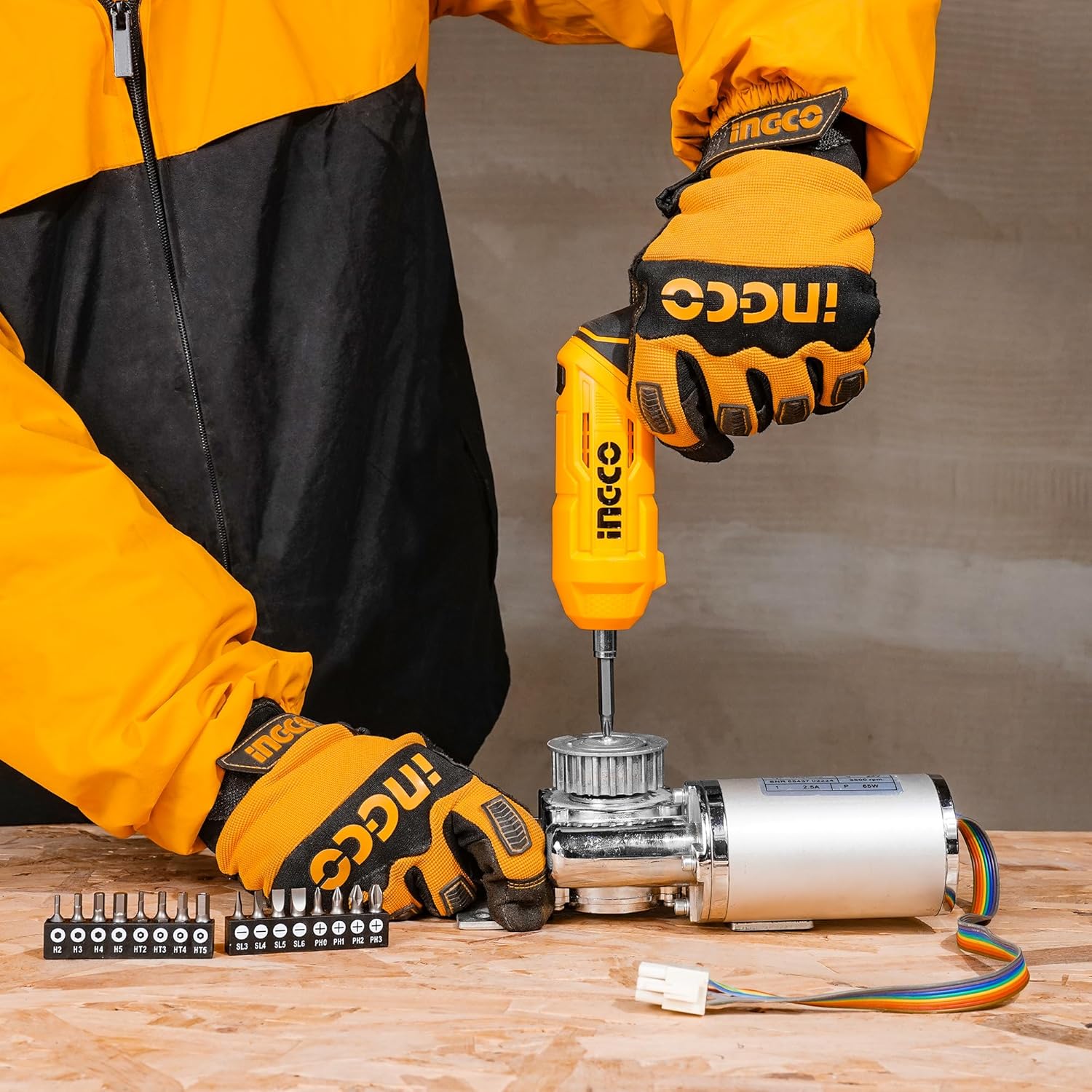 INGCO 4V Cordless Electric Screwdriver