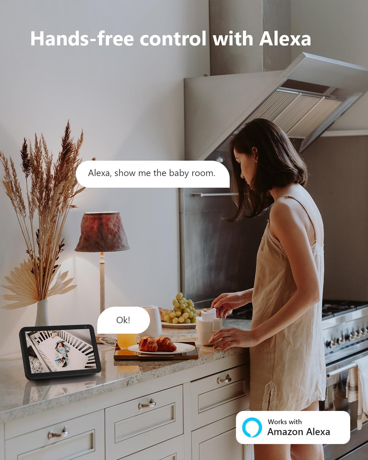 Imou Ranger 2C 2K Home Security Camera 360° Indoor Wi-Fi Surveillance Camera With AI Human Detection Motion Tracking Two-Way Talk IR Night Vision & Siren For Baby Pet