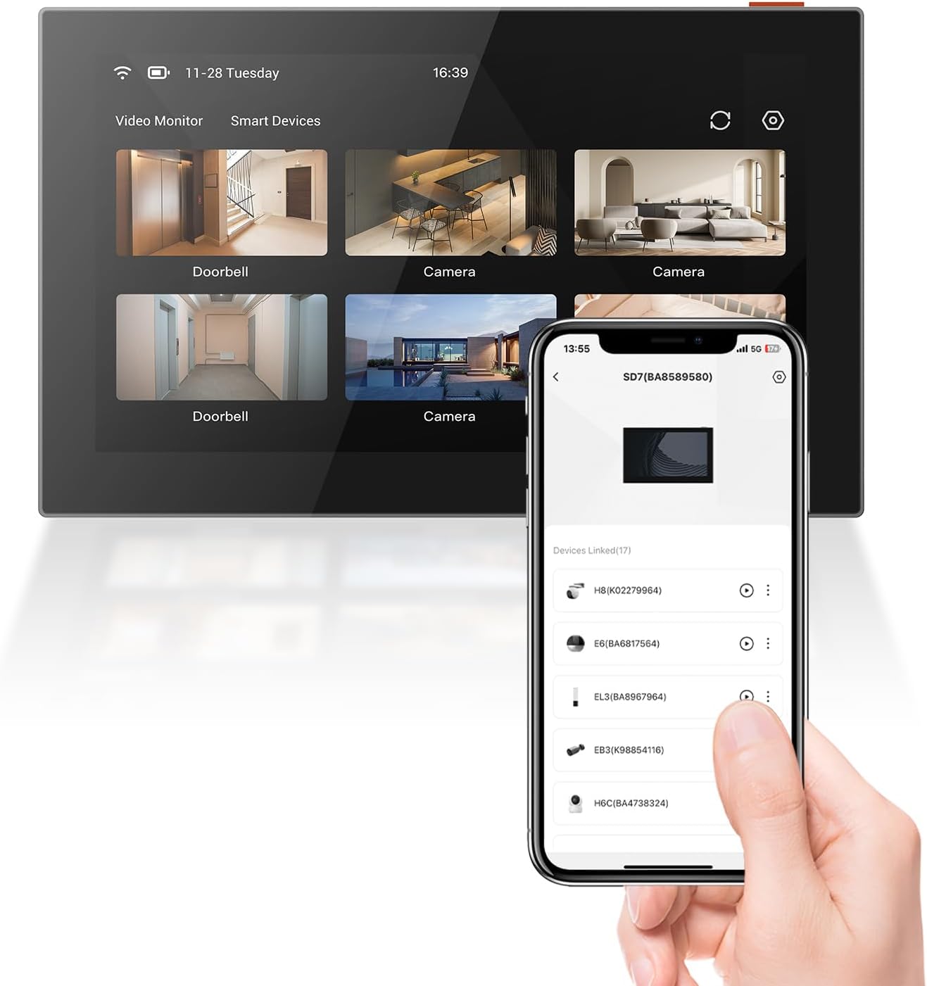 EZVIZ SD7 Wireless Touch Screen Monitor