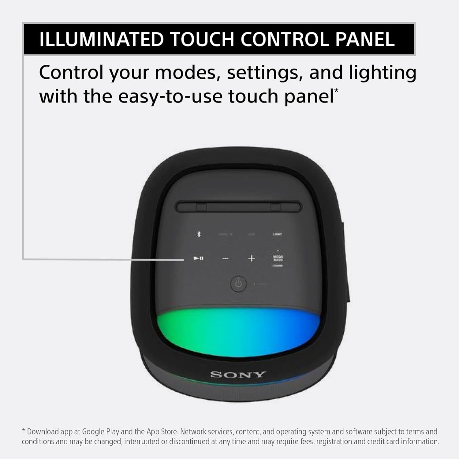 Sony SRS-XV500 Portable Bluetooth Karaoke Party Speaker