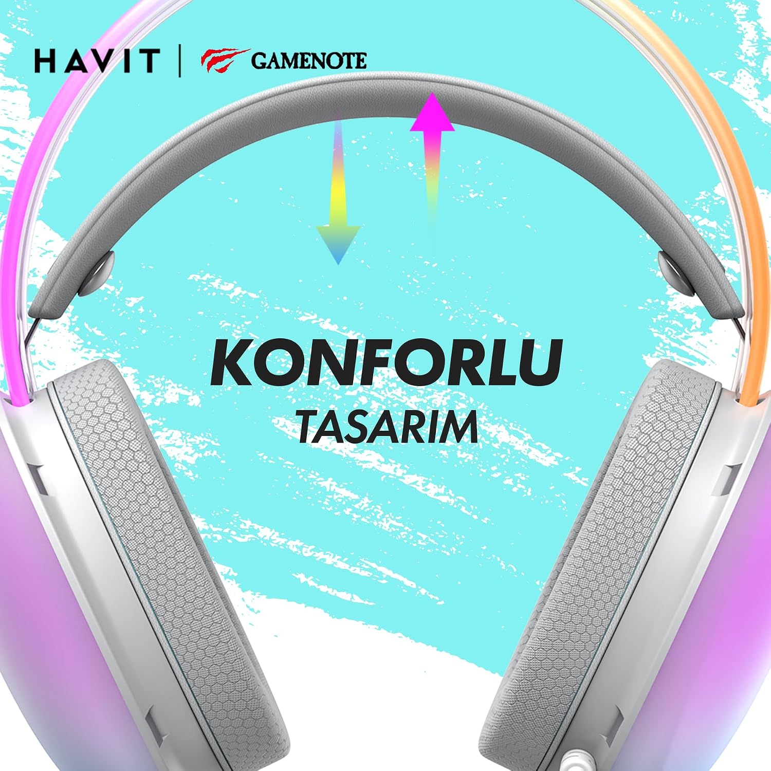 Havit H2037D RGB Gaming Headset with Microphone
