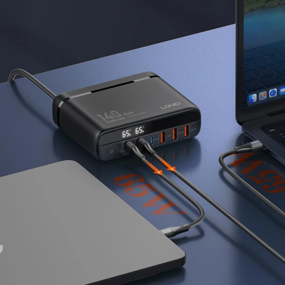LDNIO A6140C 140W GaN 6-Port Charger