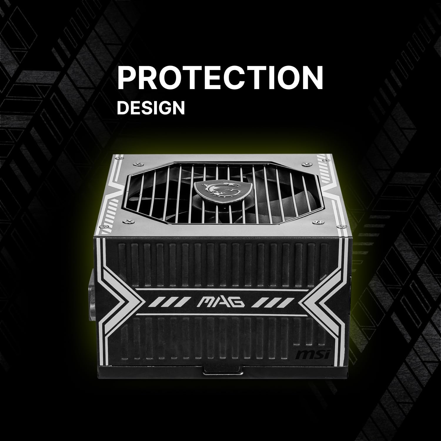 MSI MAG A750BN PCIE 5 750W Gaming Power Supply 80 Plus Bronze Certified ATX PSU PCIE 5.0