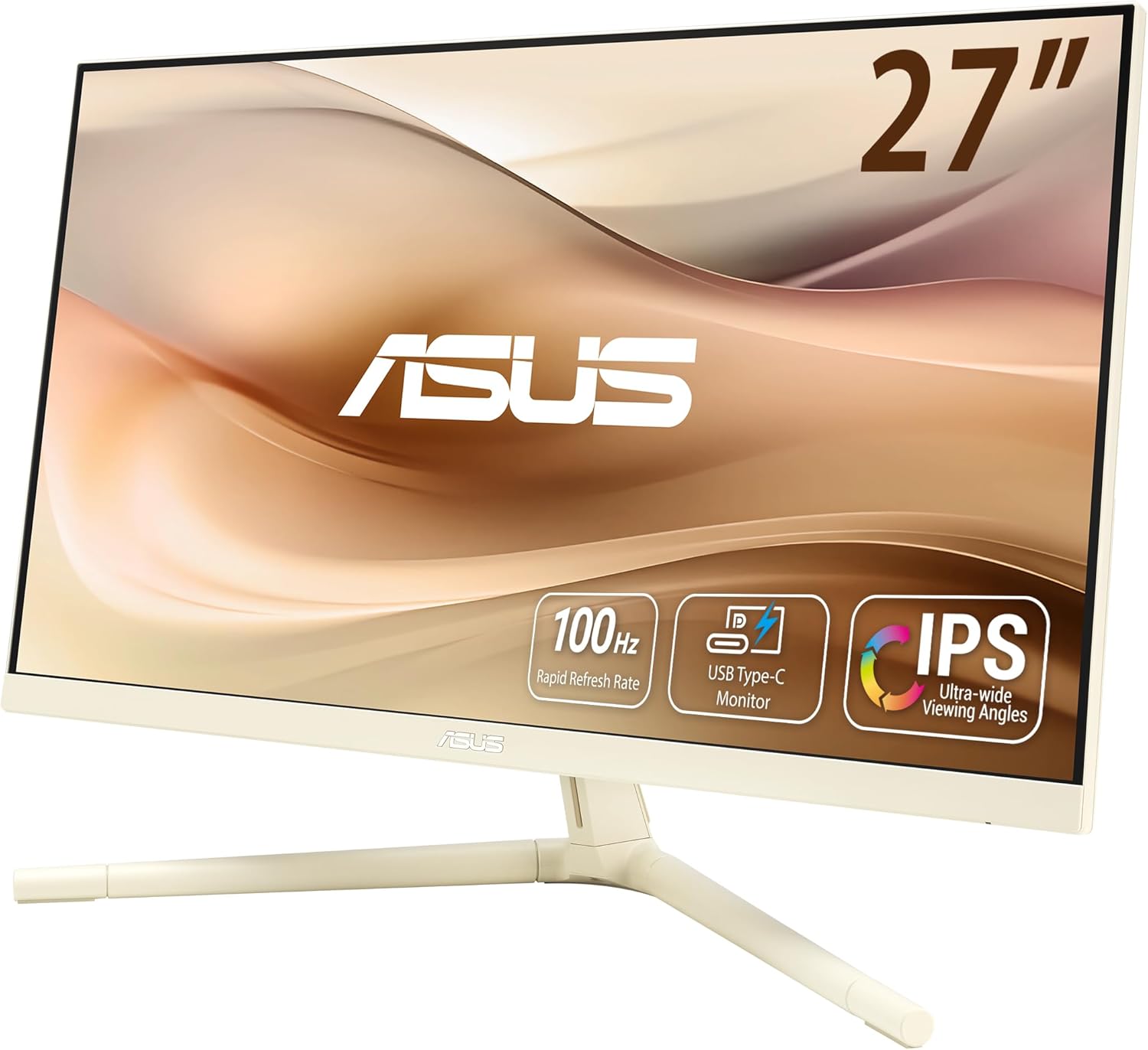ASUS VU279CFE-M Gaming Monitor 27 Inch IPS FHD 100Hz 1ms Silver