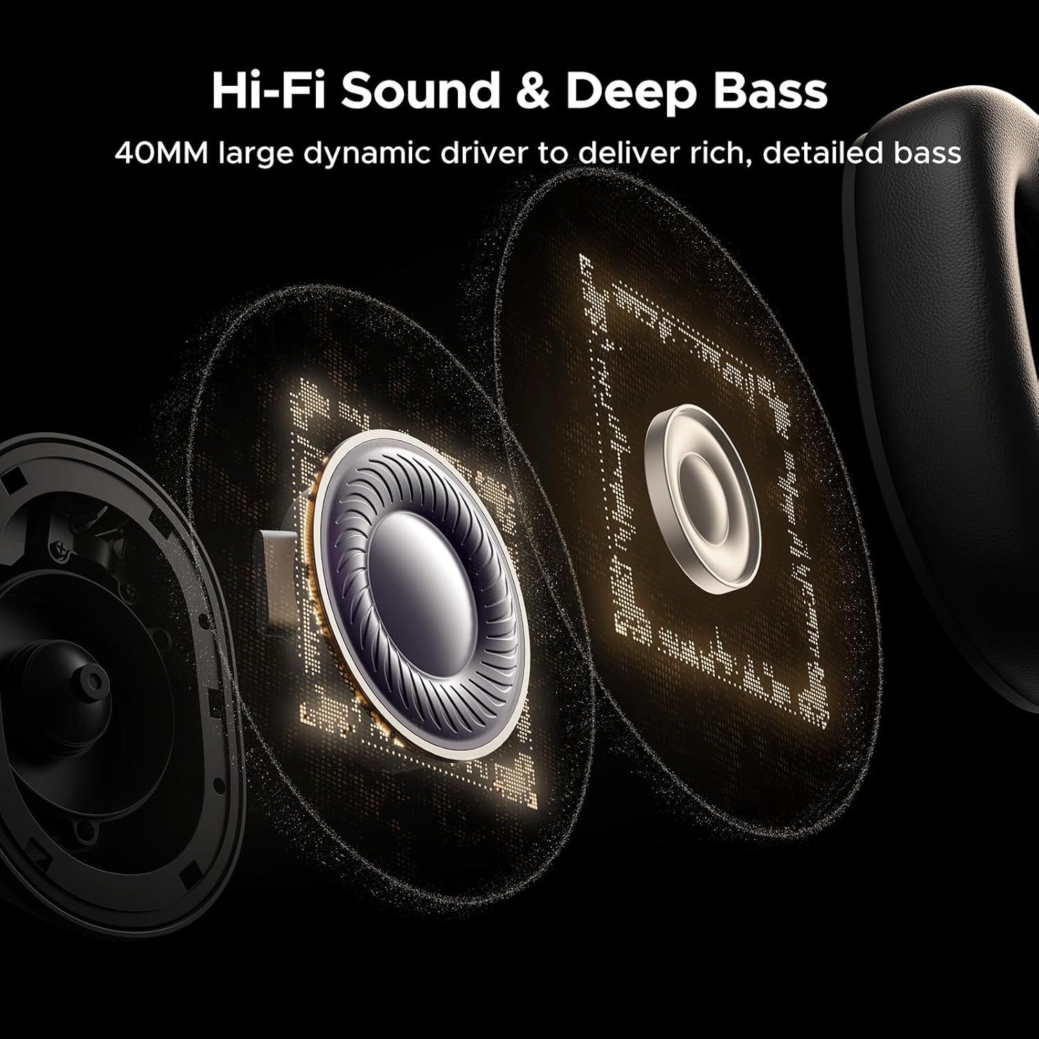 Version: Bluetooth 5.4 ANC noise cancelling (Noise reduction depth up to 43dB) AI-powered Noise-free