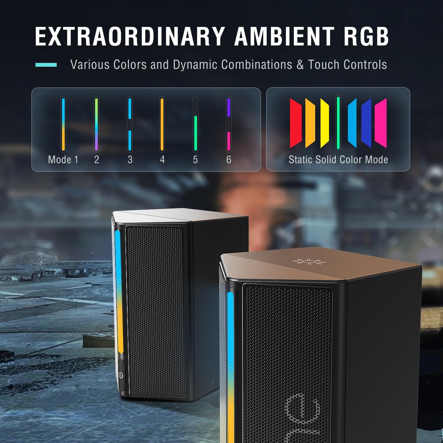 FIFINE A20 RGB Computer Speakers