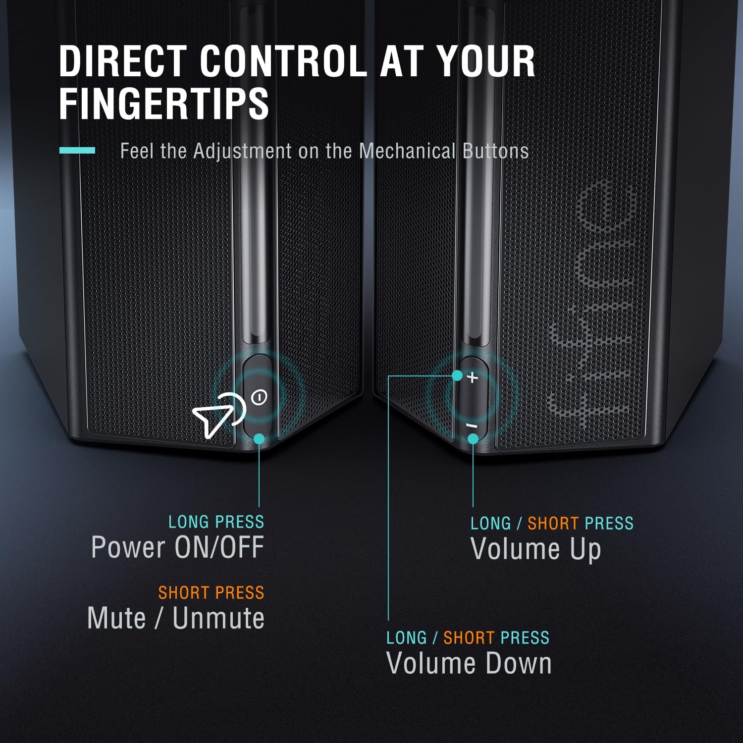 FIFINE A20 RGB Computer Speakers