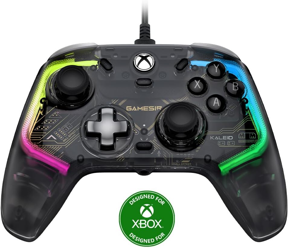 GameSir Kaleid Wired Controller for Xbox Series X S, Xbox One,Windows 10/11 & Steam, Plug and Play G