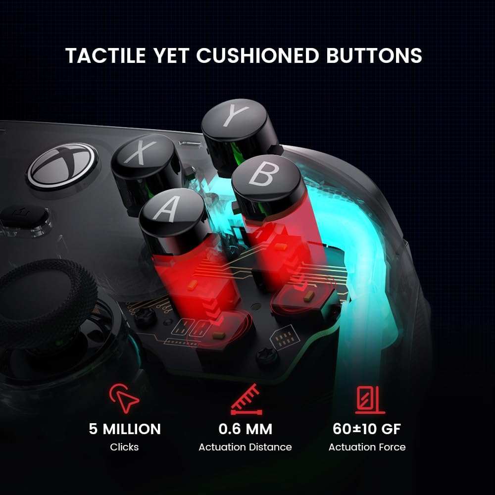GameSir Kaleid Wired Controller for Xbox Series X S, Xbox One,Windows 10/11 & Steam, Plug and Play G
