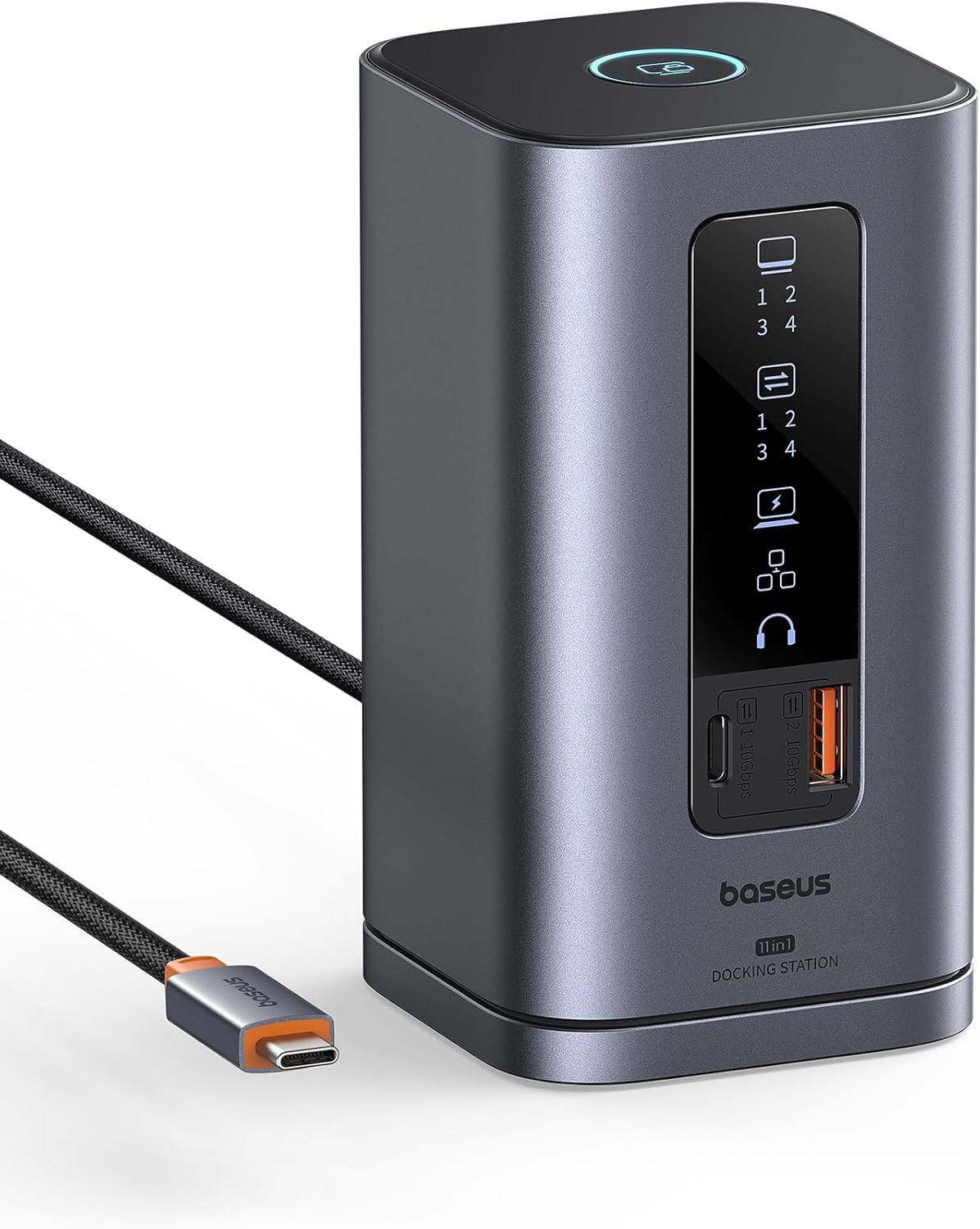 Baseus Spacemate 11-in-1 Docking Station with 3 Monitor Support 4K@60Hz