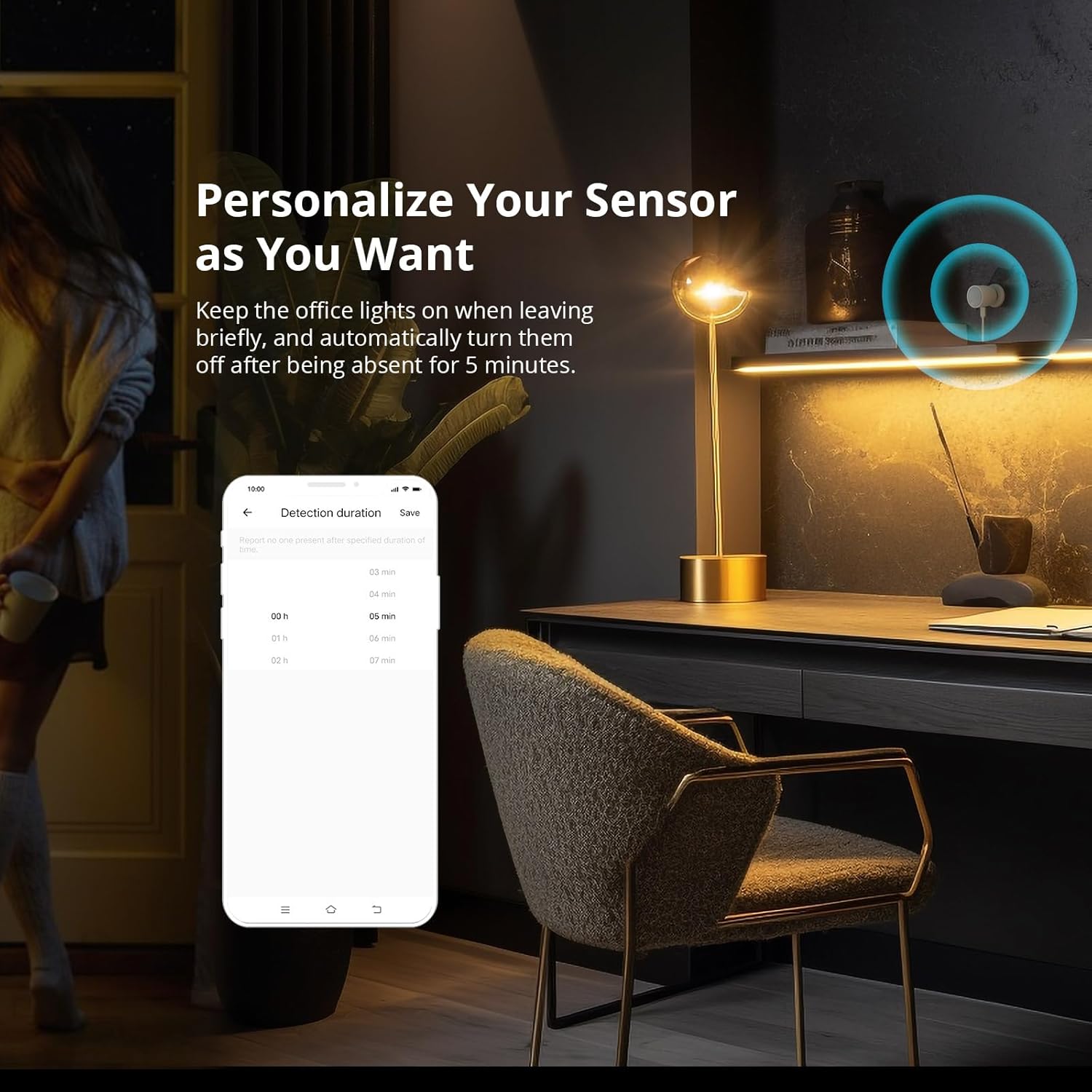 SONOFF SNZB-06P Zigbee Human Presence Sensor
