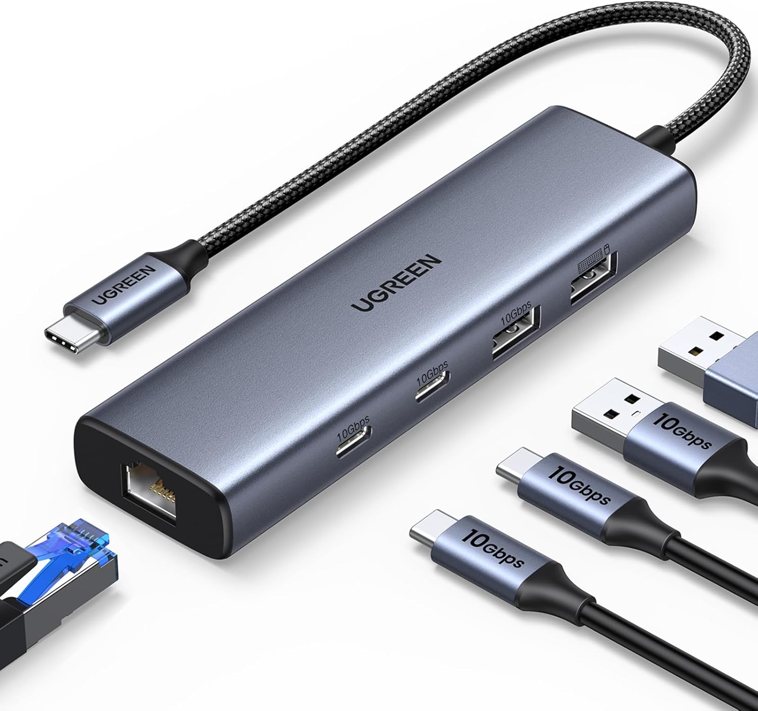 UGREEN USB-C to Ethernet Adapter Hub 45320