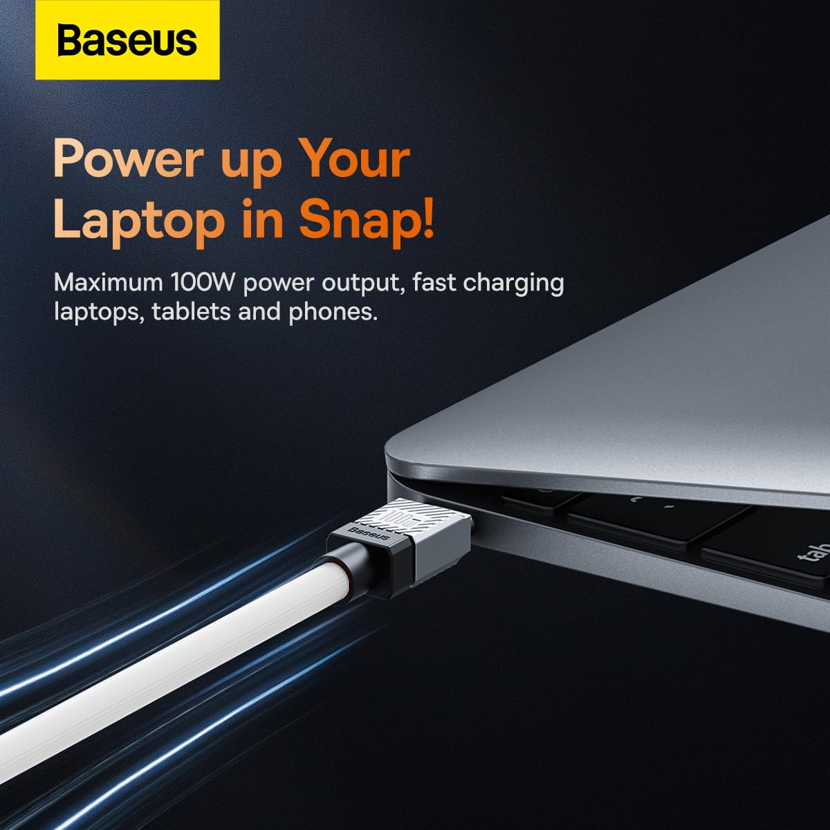 Baseus Coolplay 100W USB-C to USB-C Cable 2m
