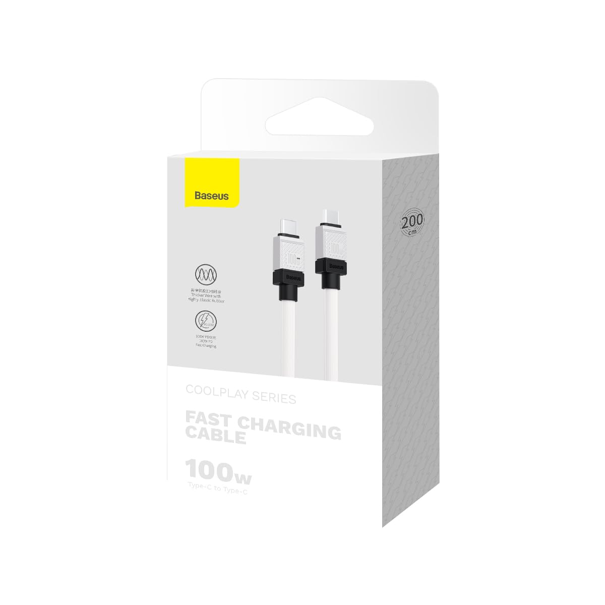 Baseus Coolplay 100W USB-C to USB-C Cable 2m