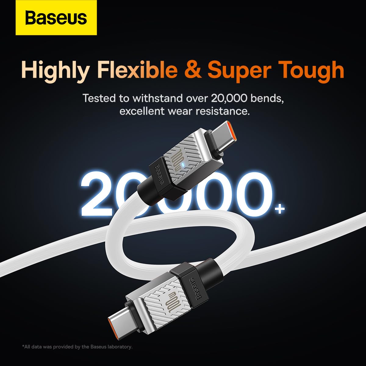 Baseus Coolplay 100W USB-C to USB-C Cable 2m