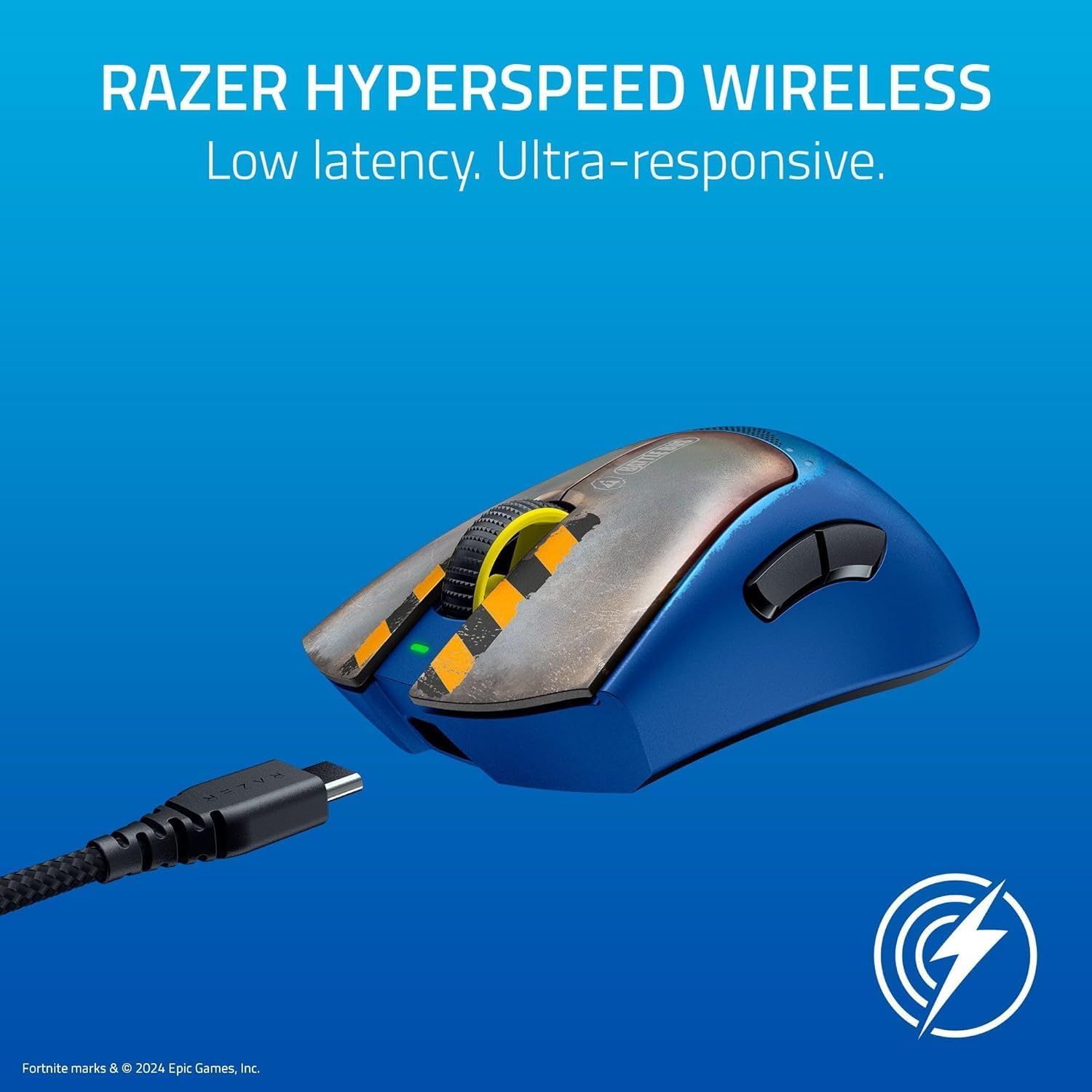 Razer DeathAdder V3 Pro Fortnite Wireless Mouse