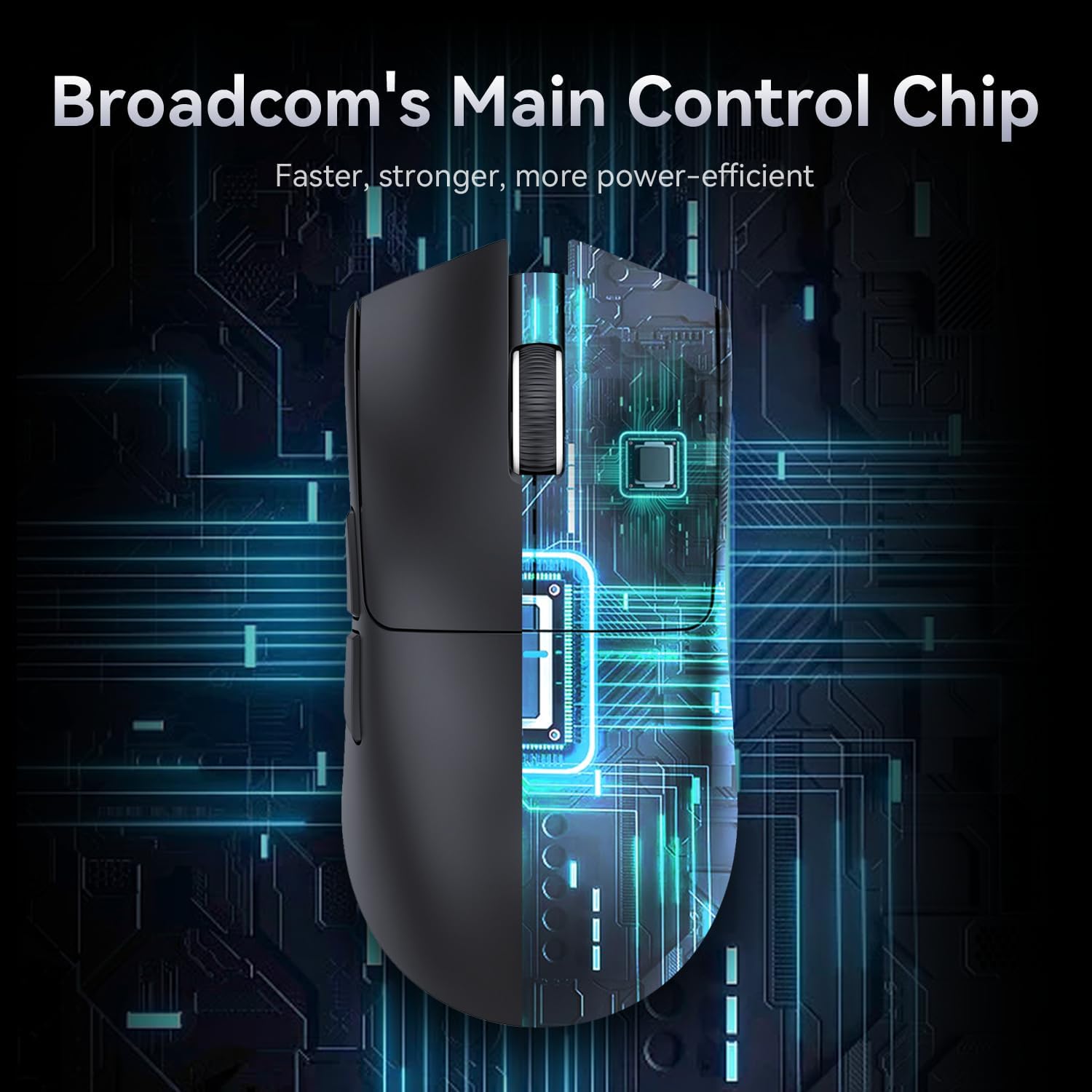 ATTACK SHARK X11 Gaming Mouse with Magnetic Charging Dock, PixArt PAW3311 Gaming Sensor, BT/2.4G Wir