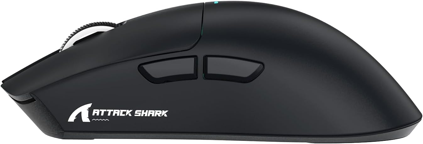 ATTACK SHARK X11 Gaming Mouse with Magnetic Charging Dock, PixArt PAW3311 Gaming Sensor, BT/2.4G Wir