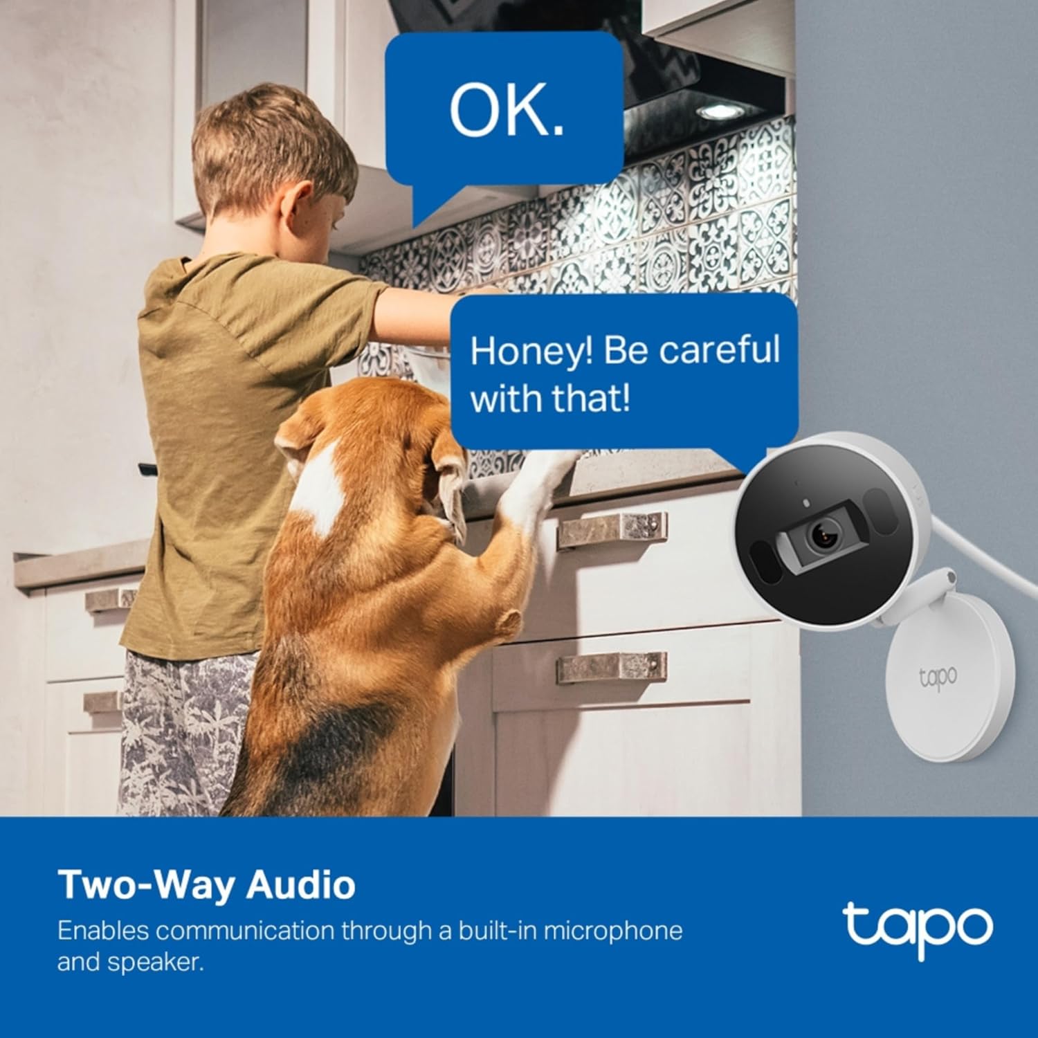 Tapo AI Home Security Wi-Fi Camera C125