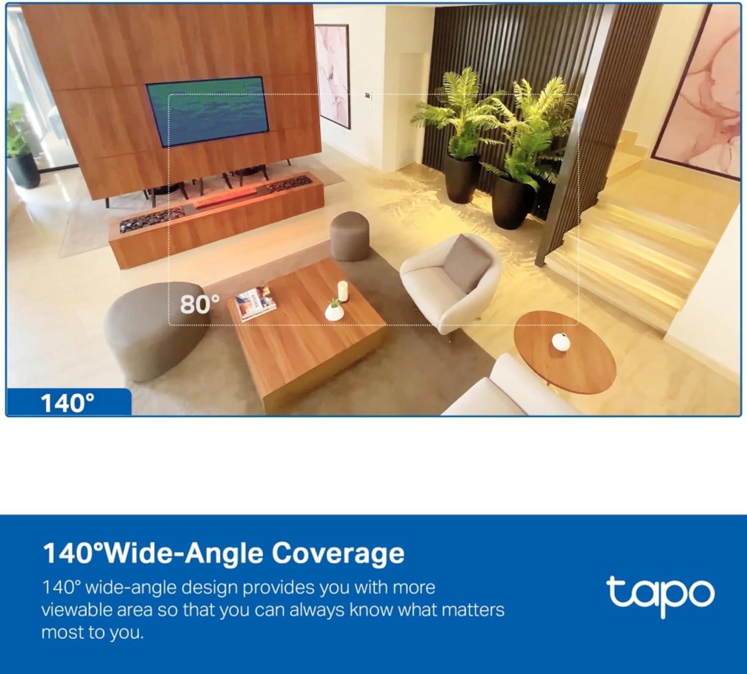 Tapo AI Home Security Wi-Fi Camera C125
