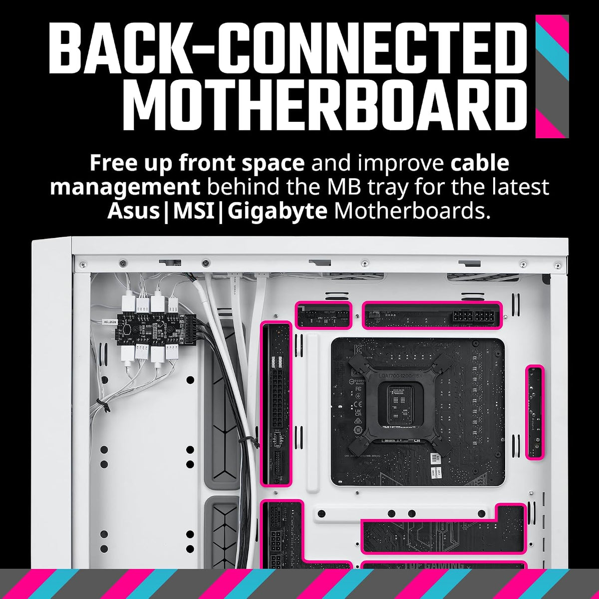 MasterBox 600 White Mid-Tower Case
