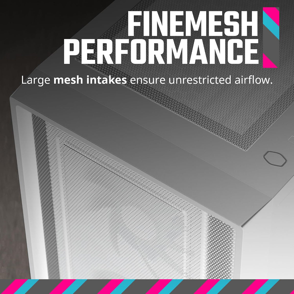 MasterBox 600 White Mid-Tower Case