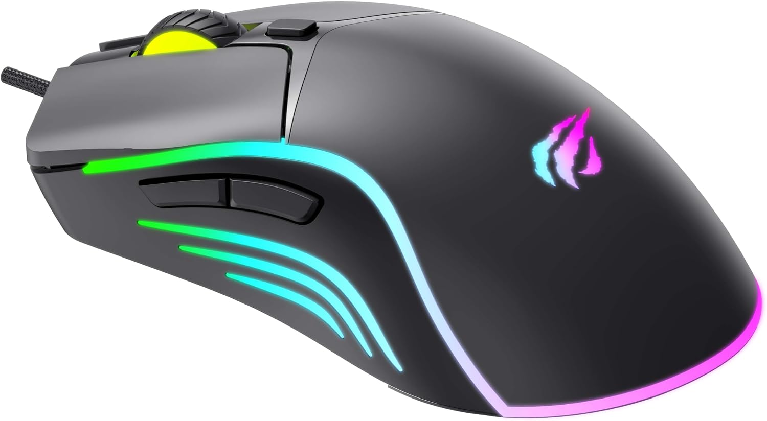 Havit Gaming Mouse RGB 8000DPI Wired 6-Button